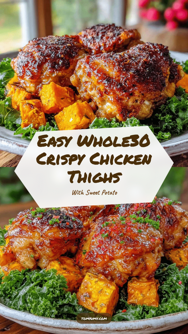 Healthy Whole30 chicken thighs recipe recipe