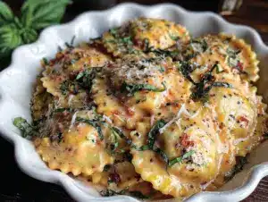 heart-shaped ravioli recipe - featured image