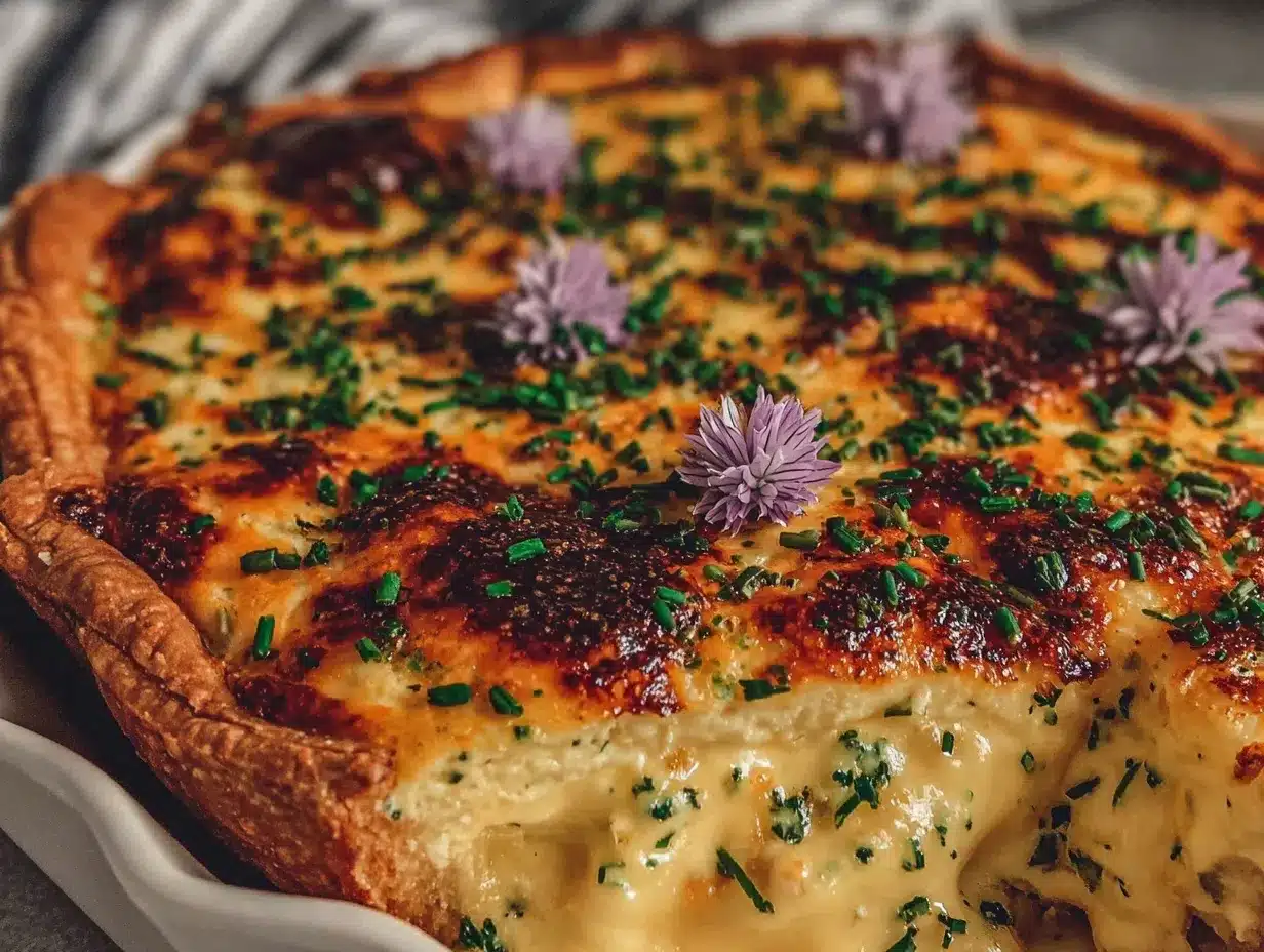 herb garden quiche preparation steps