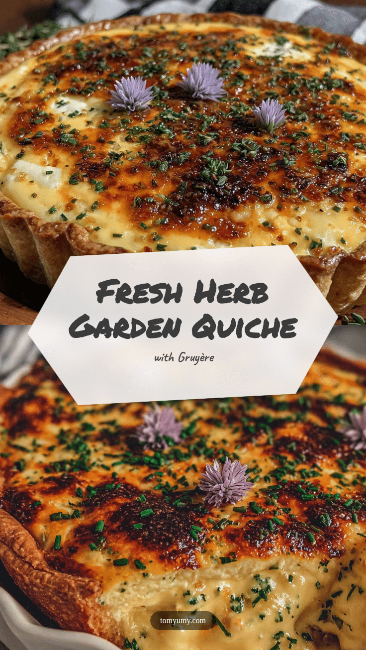 herb garden quiche recipe
