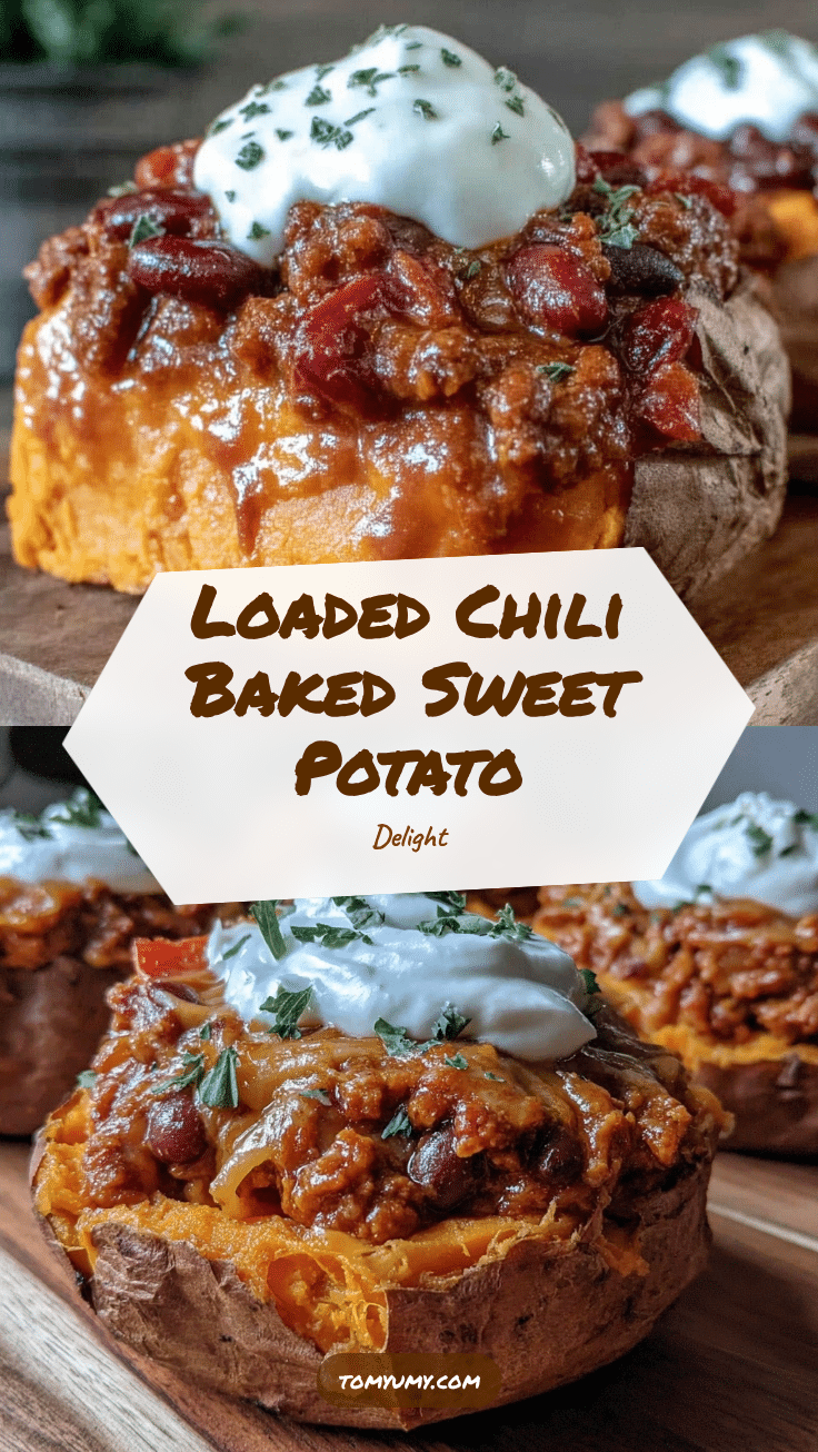 leftover chili baked sweet potato recipe