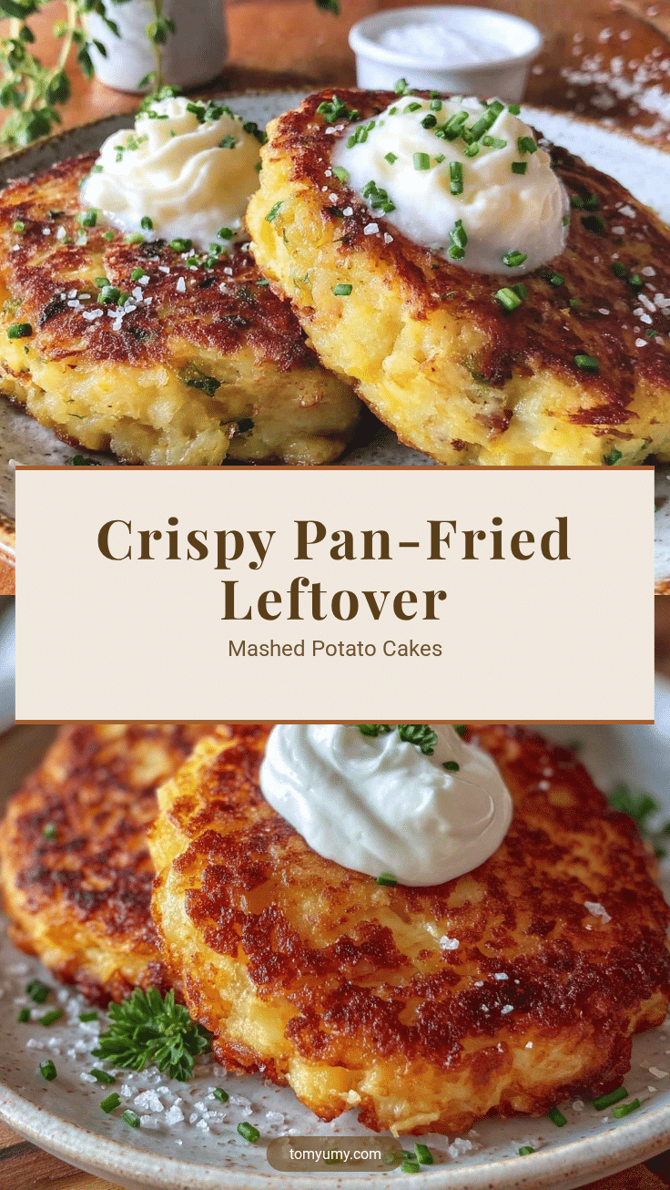 leftover mashed potato cakes recipe