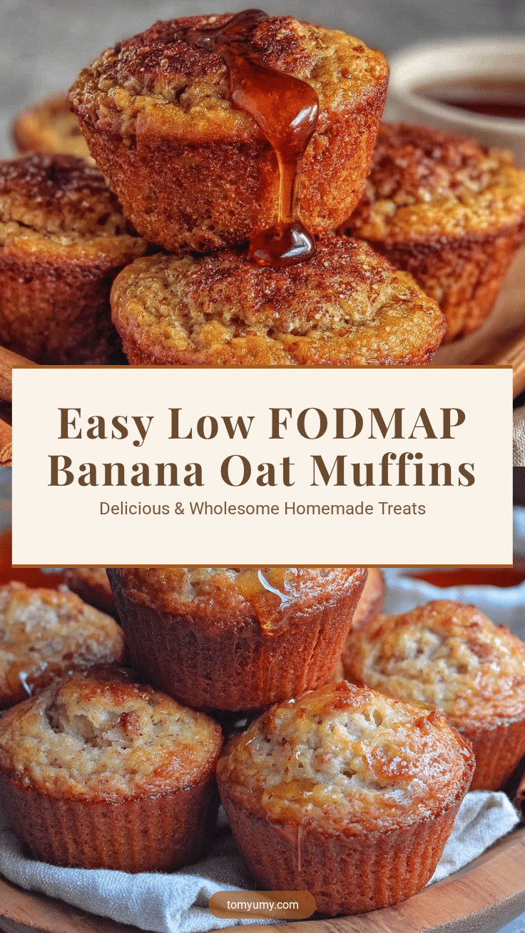 low fodmap banana oat muffins recipe