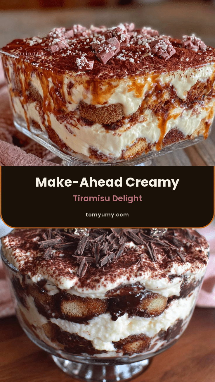 make-ahead dinner party tiramisu recipe