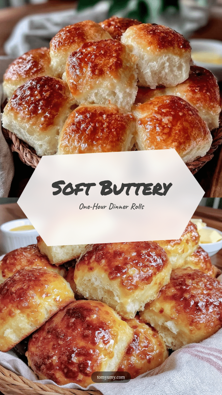 one-hour dinner rolls recipe