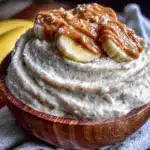 peanut butter banana ice cream - featured image