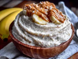 peanut butter banana ice cream - featured image