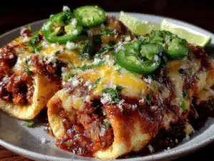 quick rotisserie chicken enchiladas - featured image