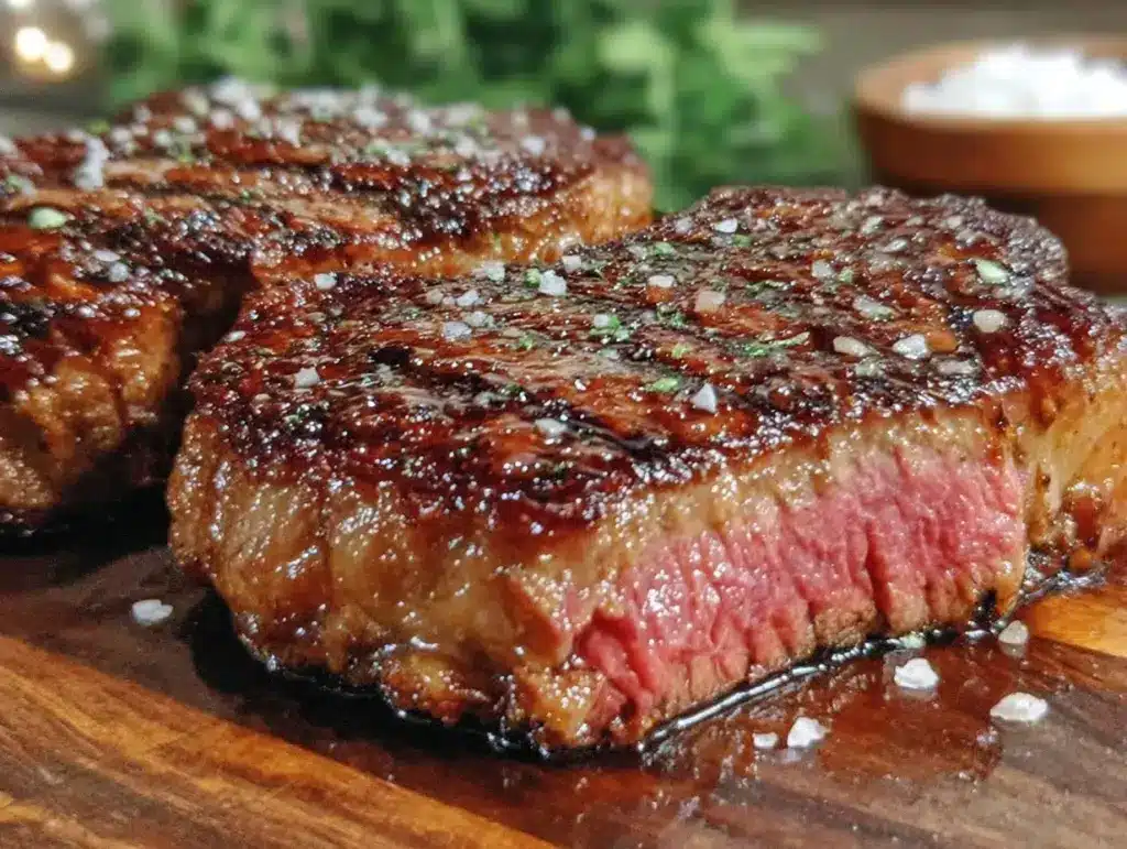 reverse sear ribeye - featured image