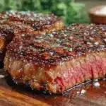 reverse sear ribeye - featured image