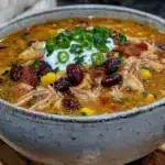 rotisserie chicken tortilla soup - featured image