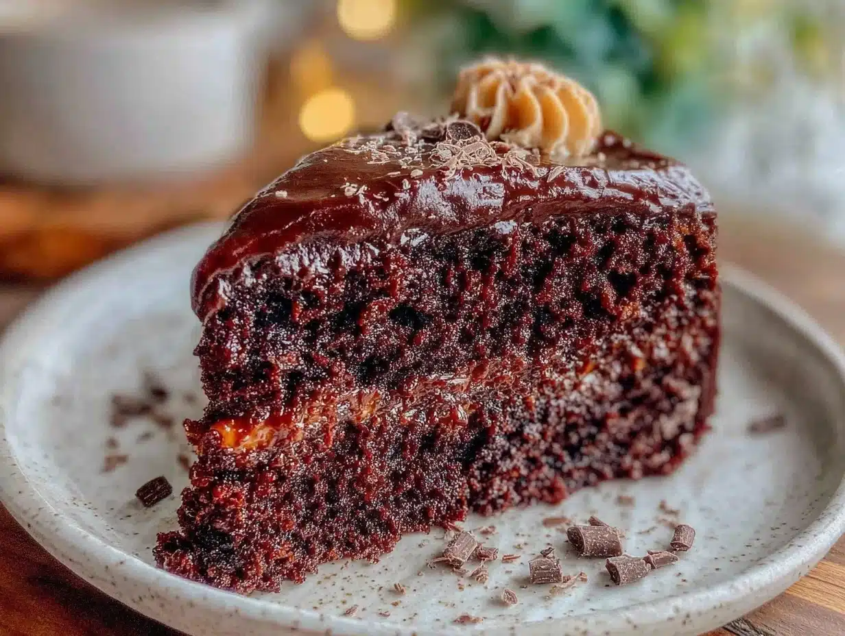 ultimate moist chocolate cake recipe - featured image