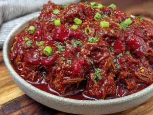 whole30 slow cooker beef chili - featured image