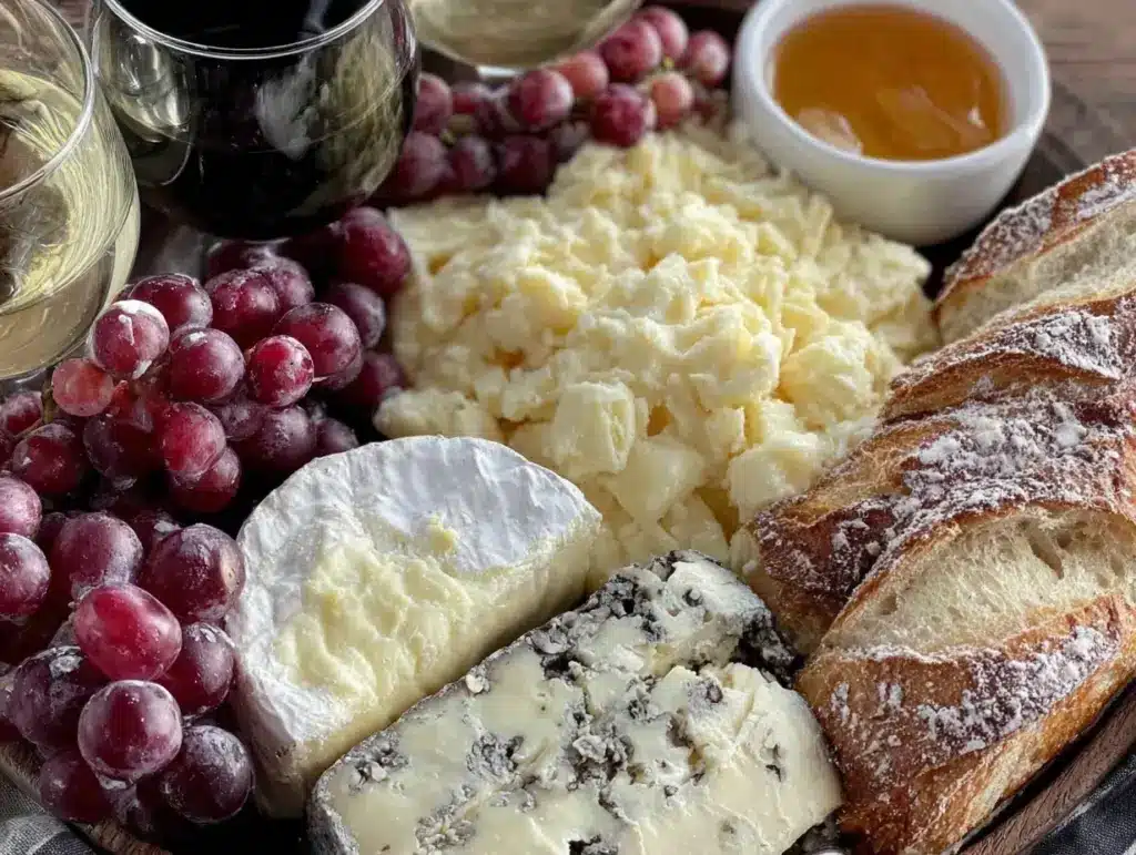wine and cheese board - featured image
