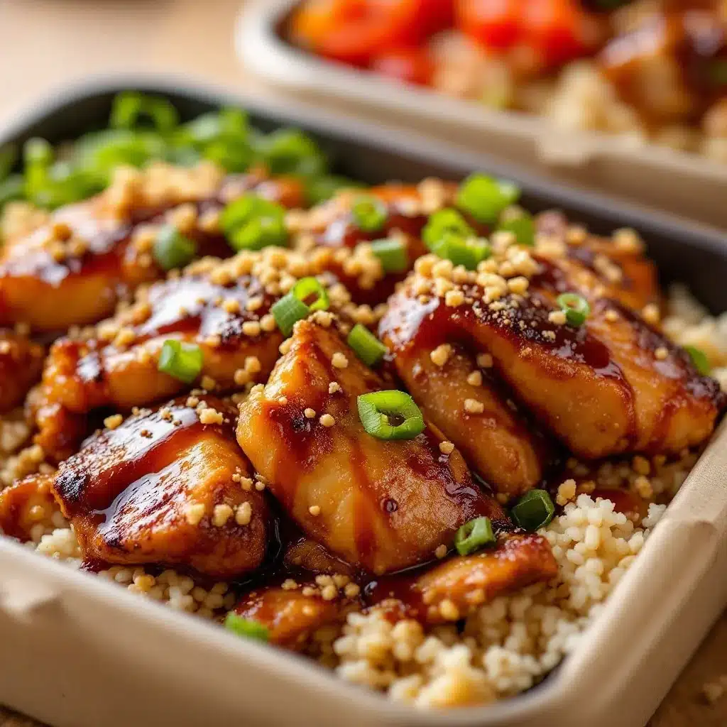 bento box chicken teriyaki - featured image