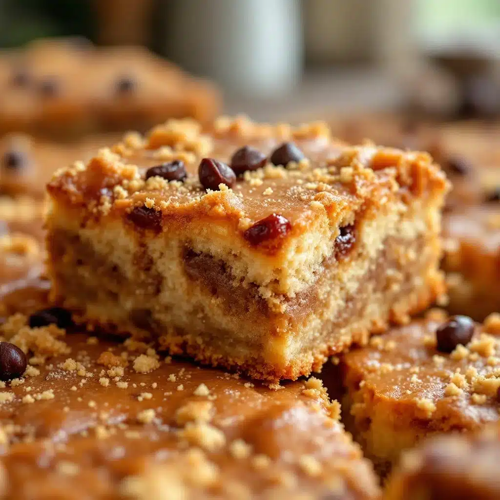 brown butter blondie bars - featured image