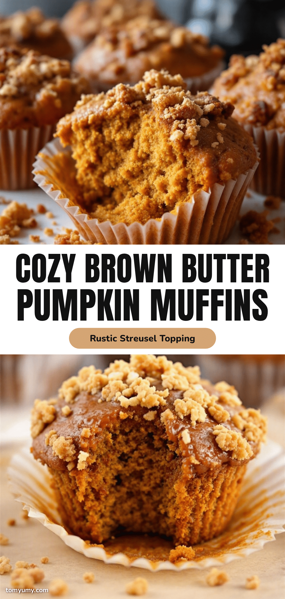 brown butter pumpkin muffins recipe