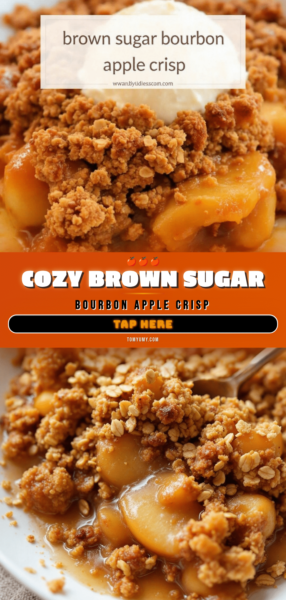 brown sugar bourbon apple crisp recipe