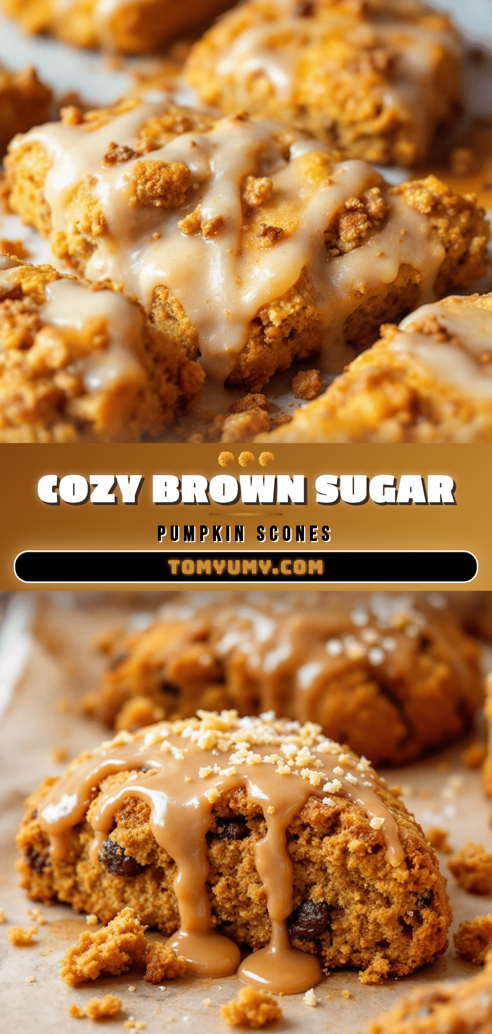 brown sugar pumpkin scones recipe