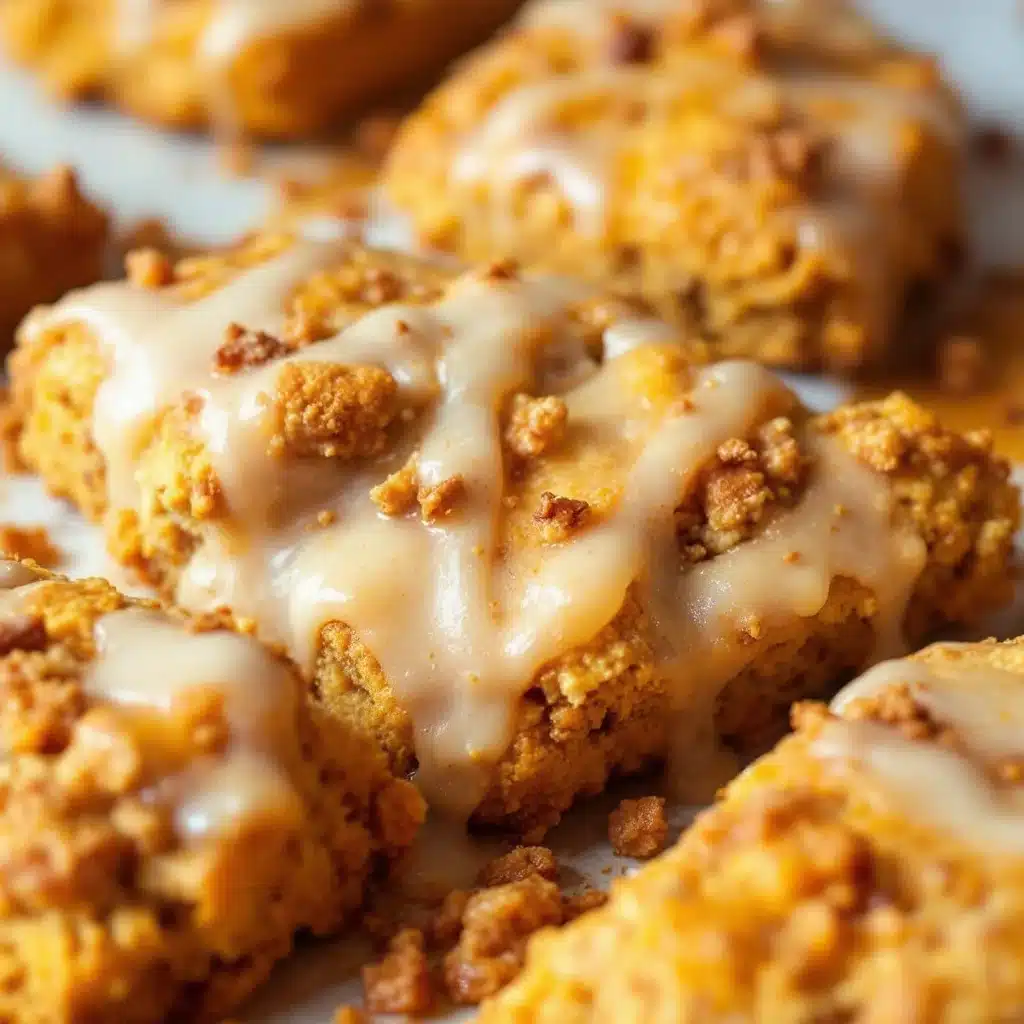 brown sugar pumpkin scones - featured image