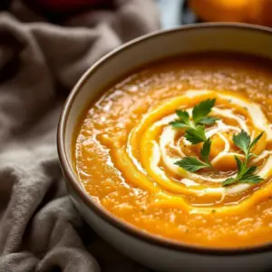butternut squash apple soup - featured image