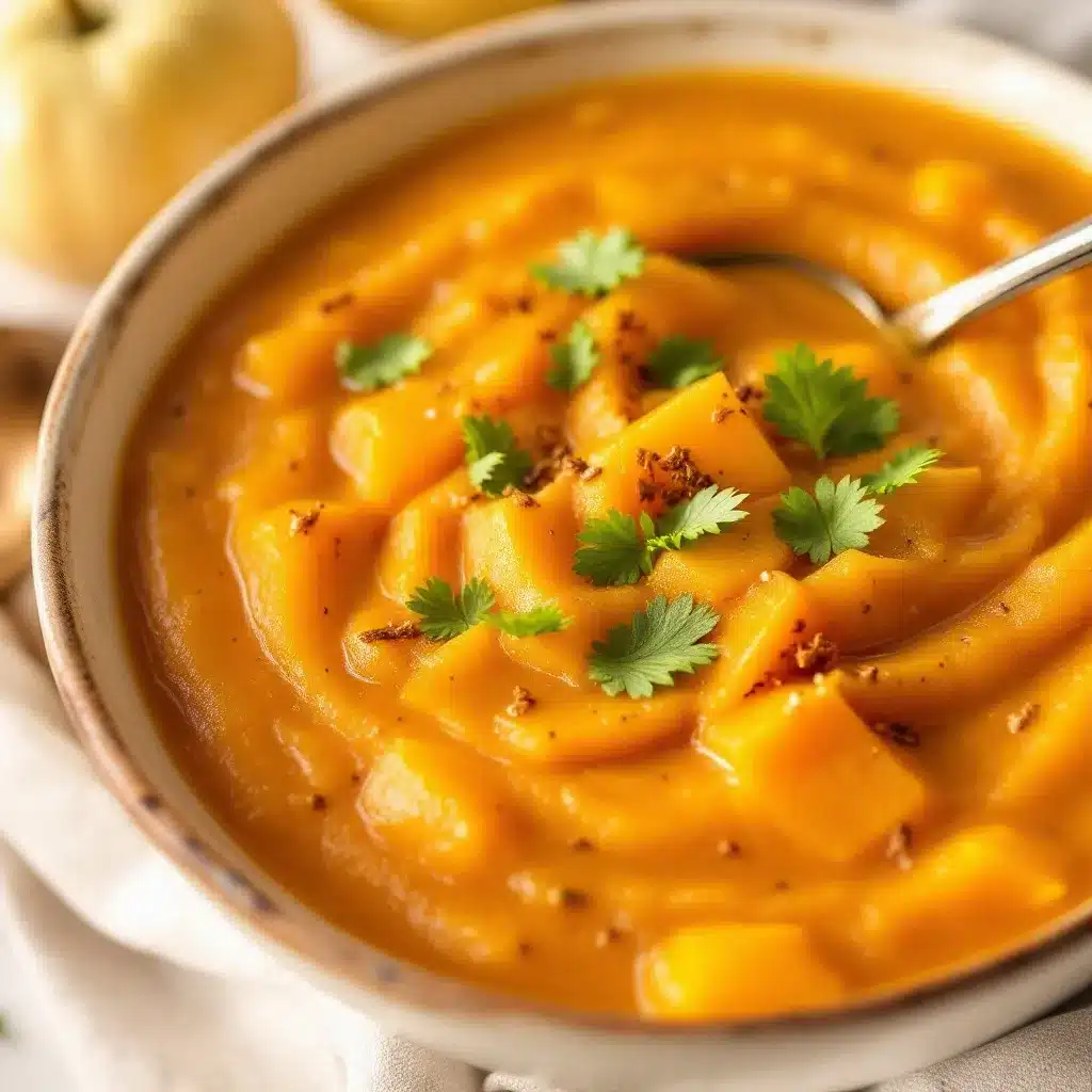 butternut squash apple soup preparation steps