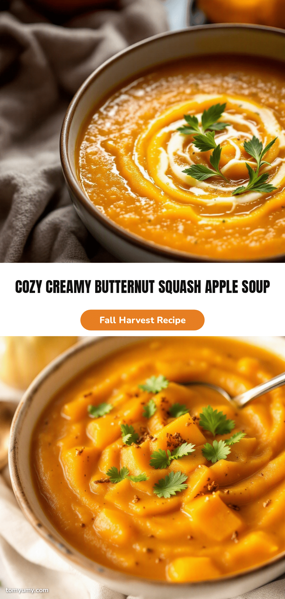 butternut squash apple soup recipe