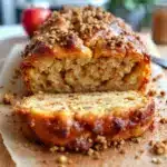 cinnamon apple fritter bread - featured image