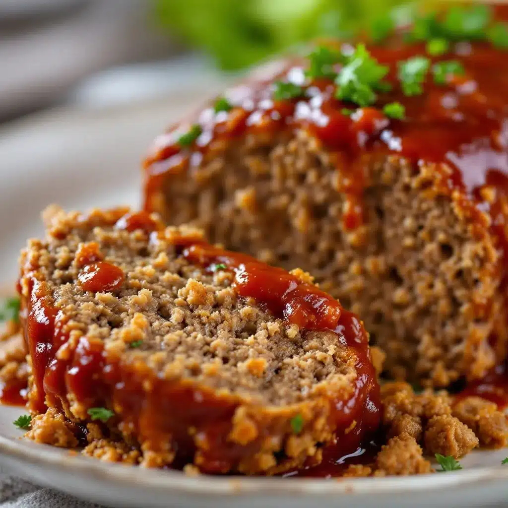 classic brown sugar meatloaf - featured image