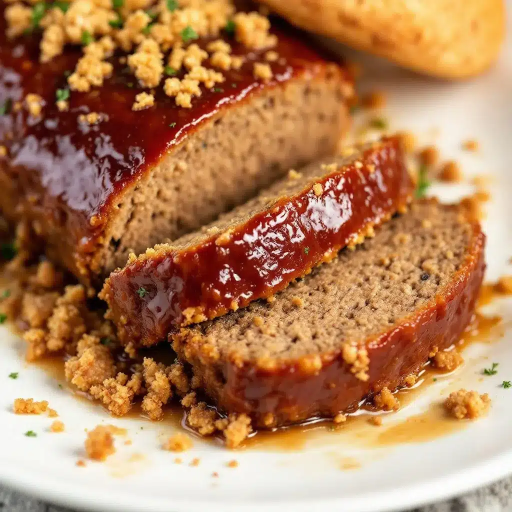Classic Diner-Style Meatloaf with Brown Sugar Glaze - featured image