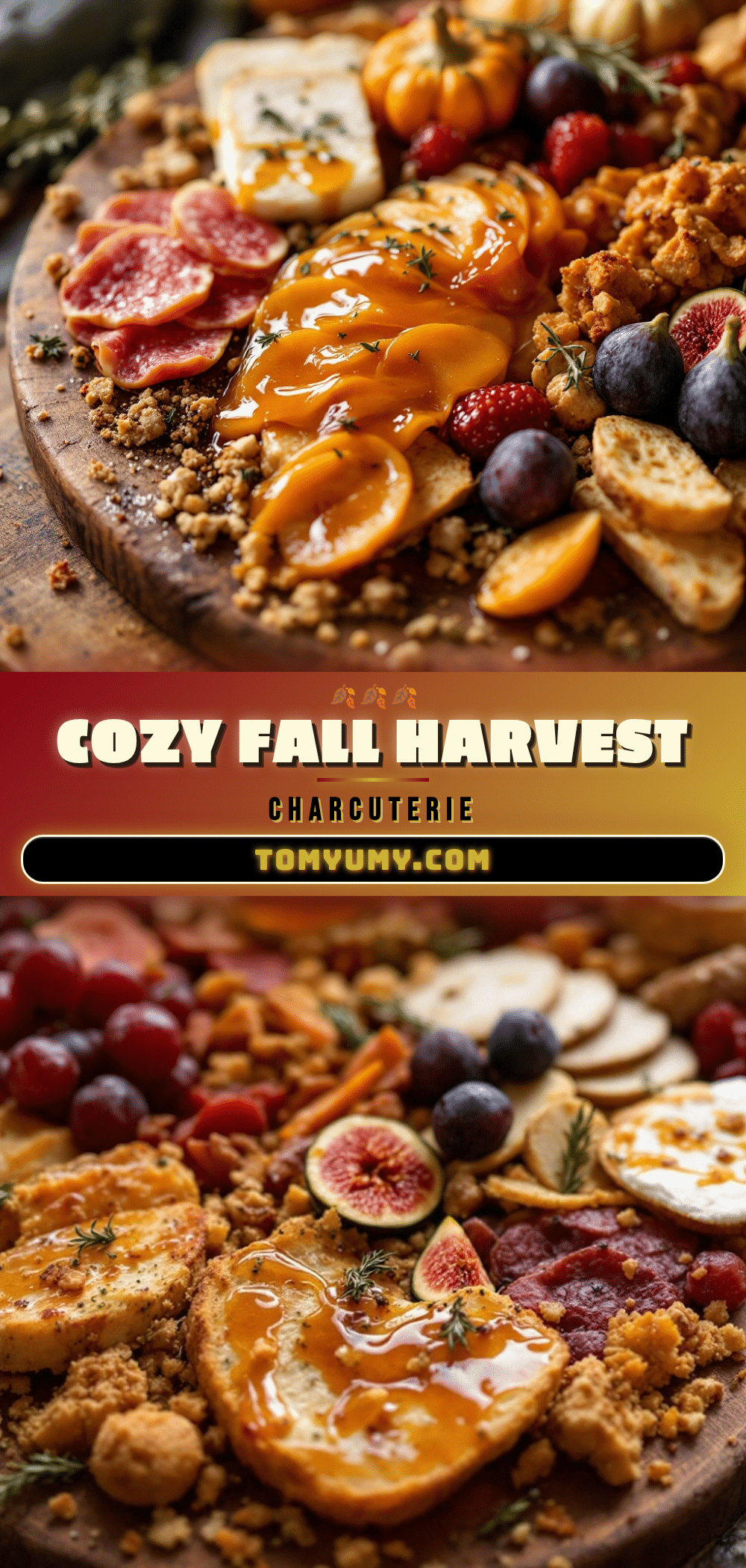 Cozy Fall Harvest Charcuterie Board with Fig & Honey recipe