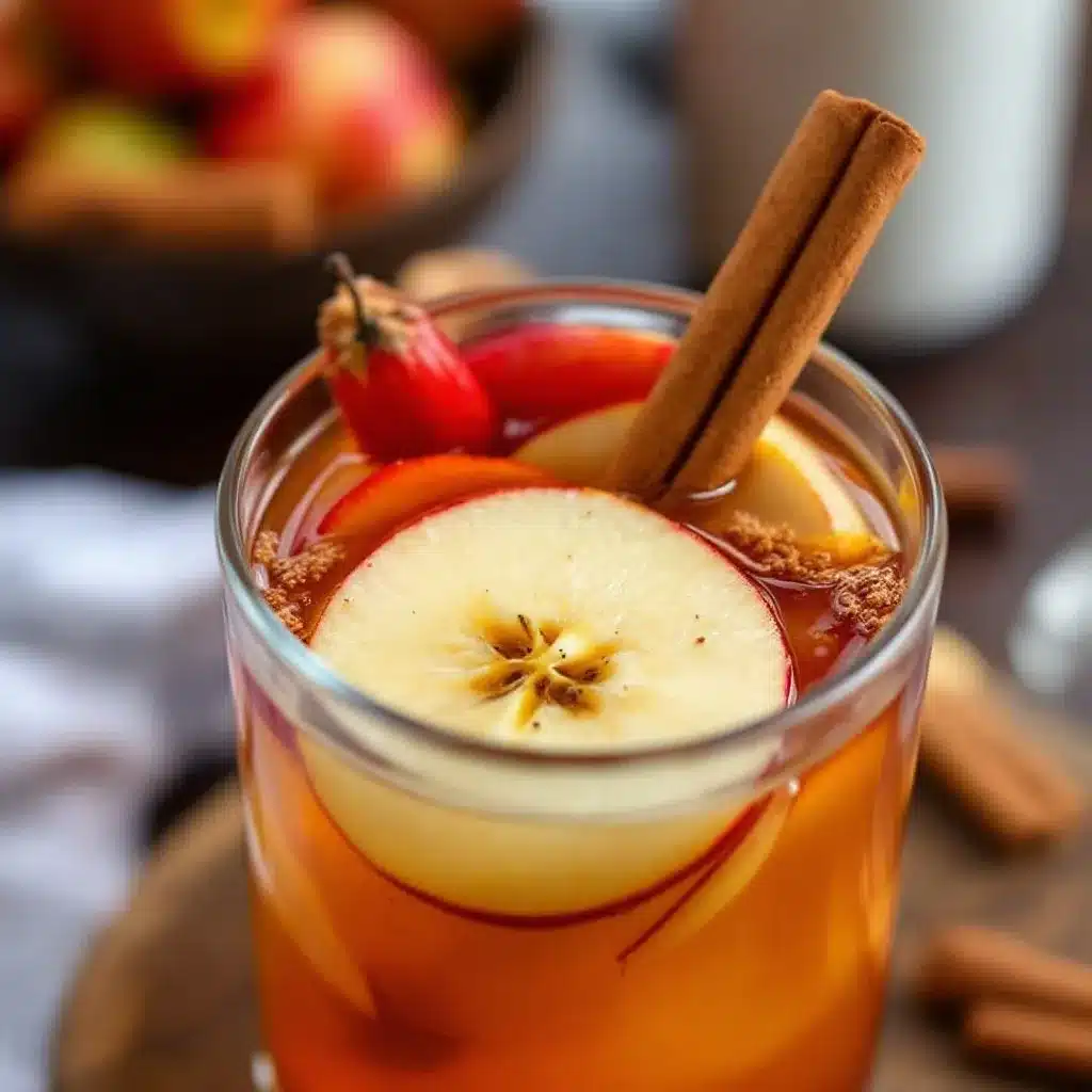 Cozy Spiced Apple Cider Sangria preparation steps