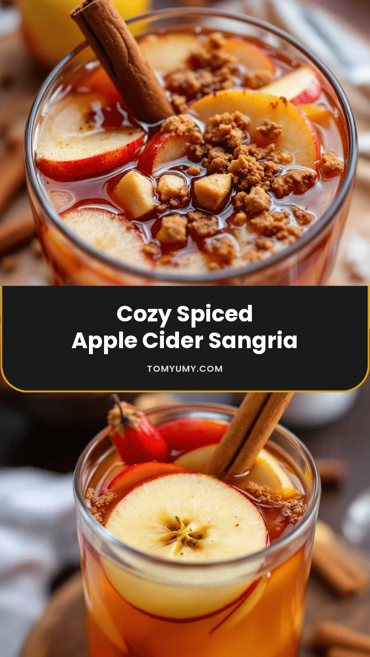 Cozy Spiced Apple Cider Sangria recipe