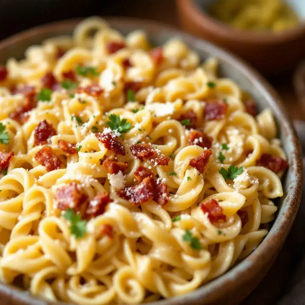 creamy bacon ranch pasta salad preparation steps