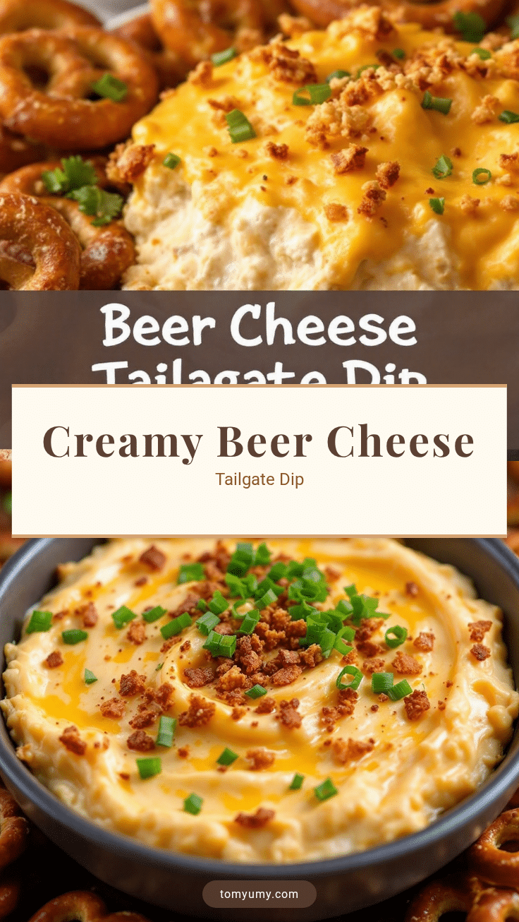 creamy beer cheese tailgate dip recipe