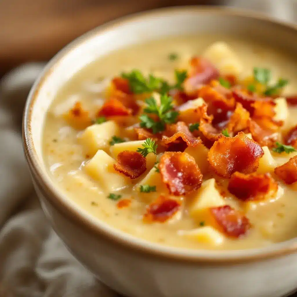 creamy crockpot potato soup preparation steps