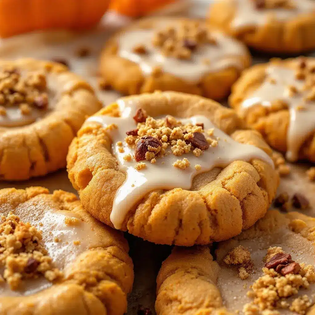 Creamy Iced Pumpkin Chai Latte Cookies preparation steps