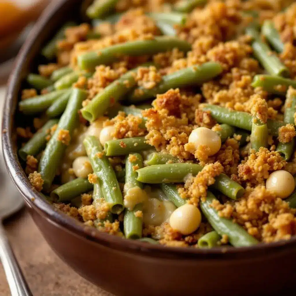creamy make-ahead thanksgiving green bean casserole preparation steps