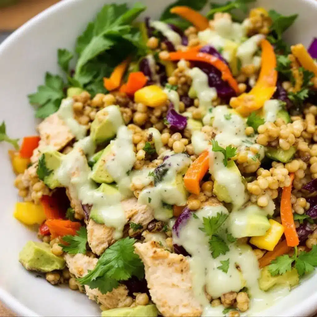 creamy no-mayo chicken salad wraps preparation steps