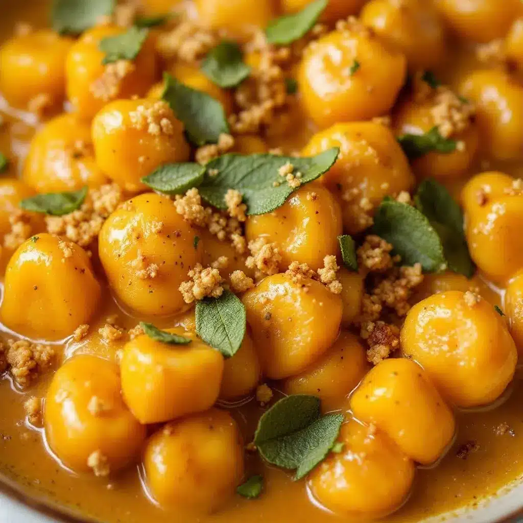creamy pumpkin gnocchi preparation steps