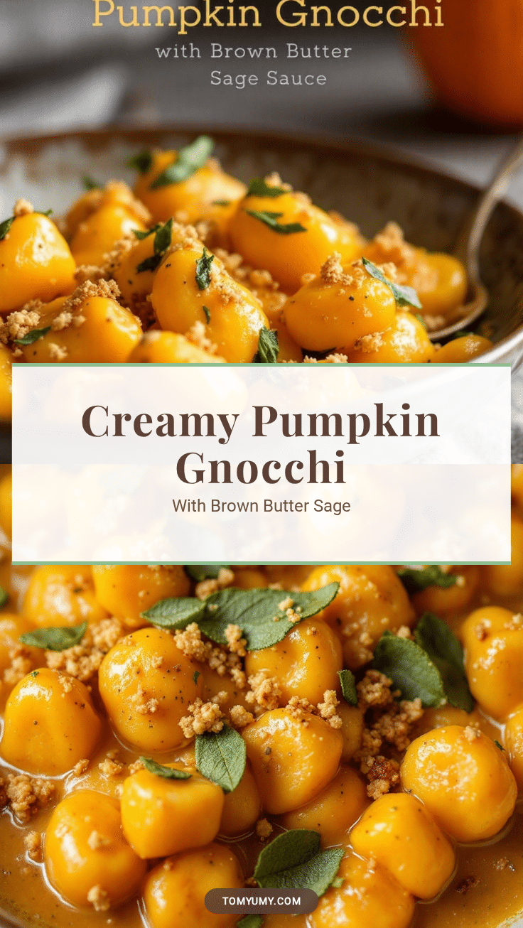 creamy pumpkin gnocchi recipe