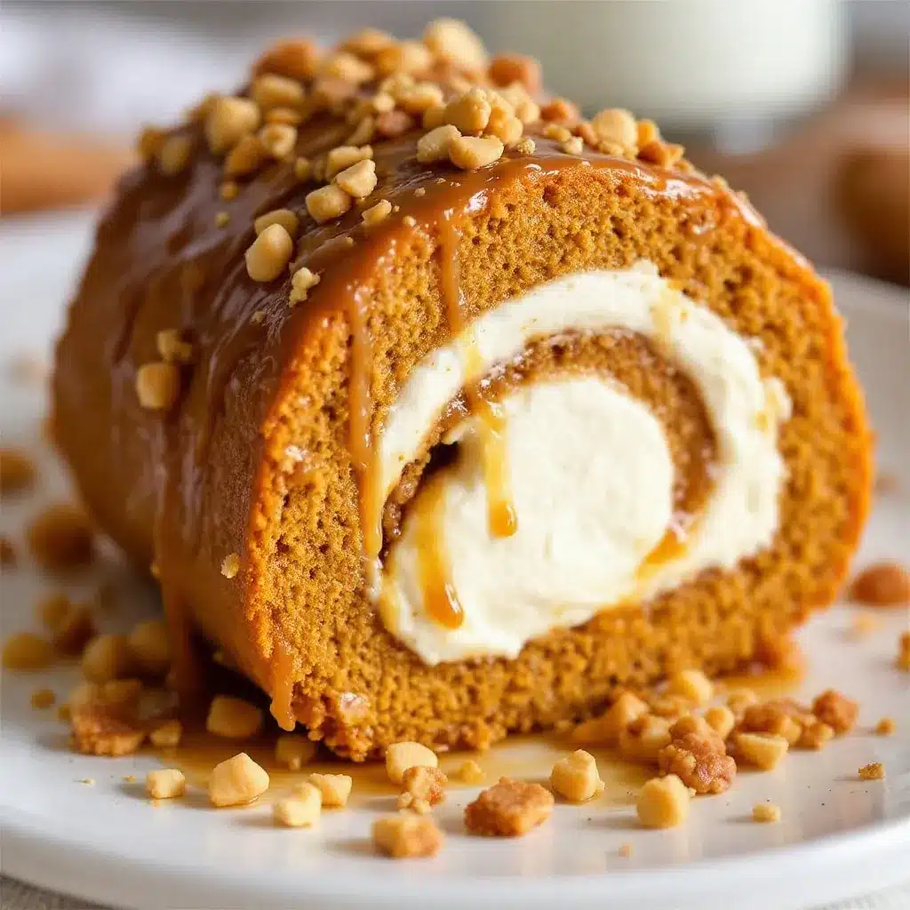 creamy pumpkin roll preparation steps