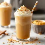 creamy pumpkin spice cold foam iced coffee - featured image