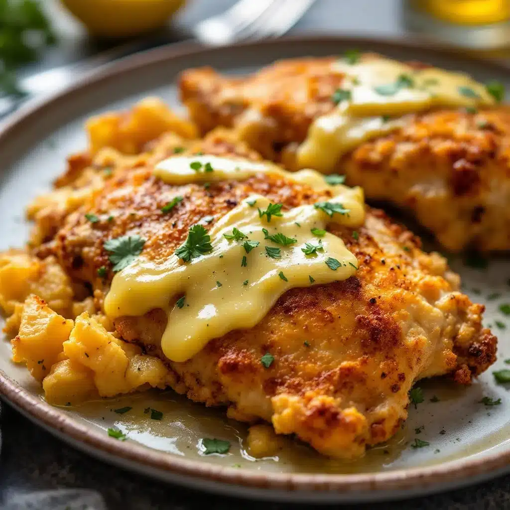 crispy air fryer chicken thighs - featured image