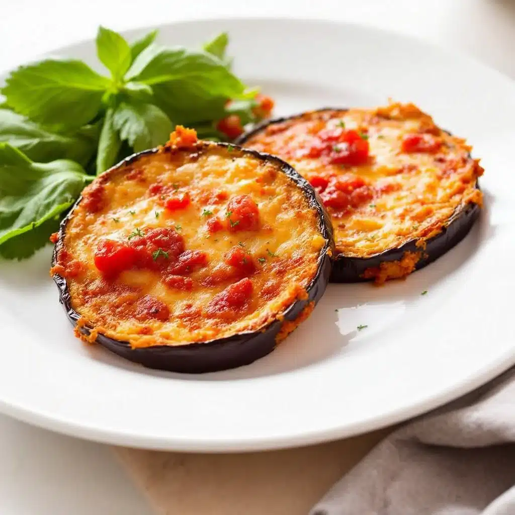 Crispy Air Fryer Eggplant Parmesan - featured image