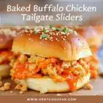 Crispy Baked Buffalo Chicken Sliders - featured image