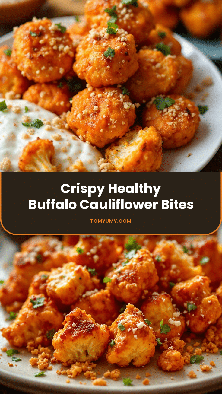 Crispy Buffalo Cauliflower Bites recipe