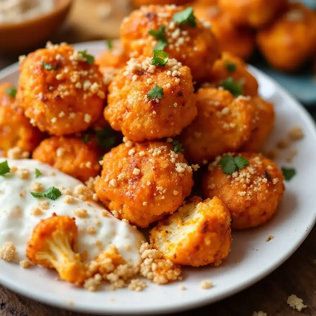 Crispy Buffalo Cauliflower Bites - featured image