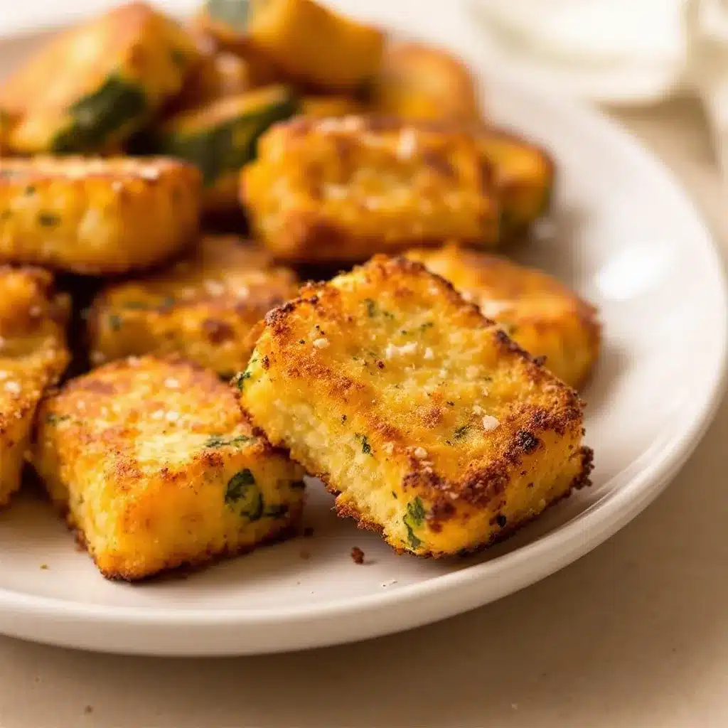 crispy cheesy air fryer zucchini tots preparation steps