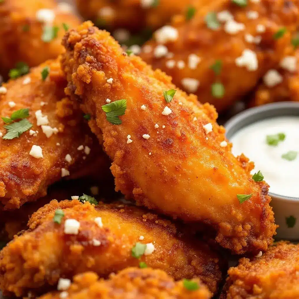 crispy oven-baked football wings with ranch preparation steps